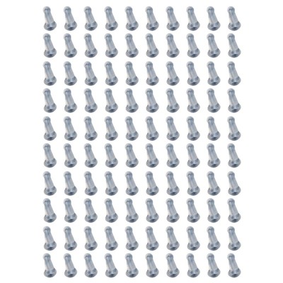 100pcs Soft Silicone Earring Stoppers for Women Girls Earring Backs Replacements