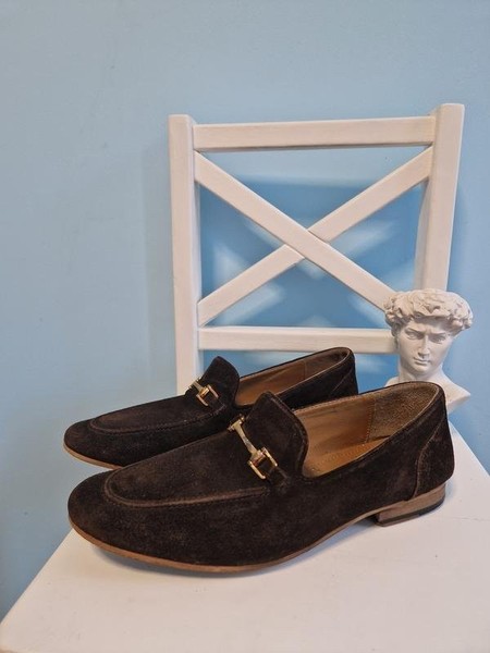Men Kurt Geiger Loafers Brown Suede 42