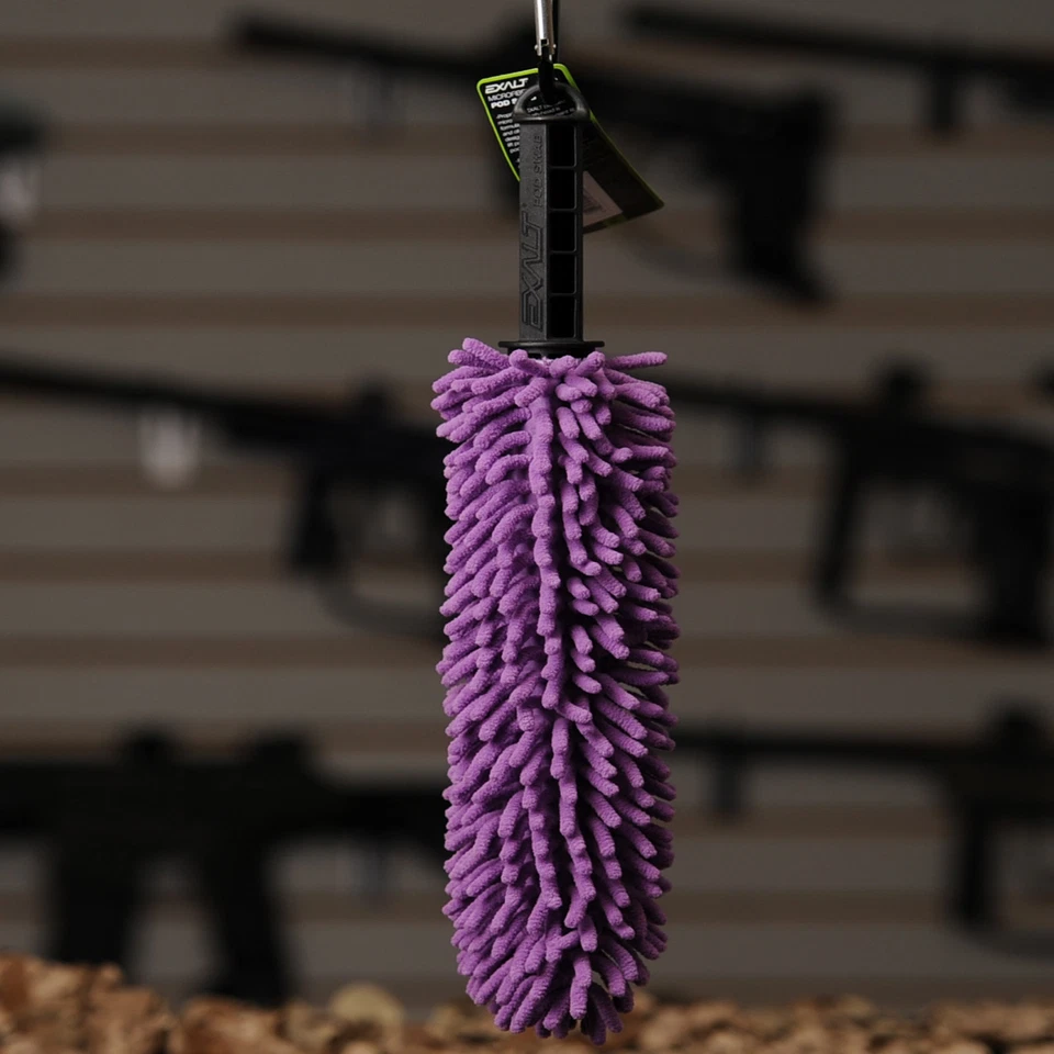 NEW Exalt Paintball Washable Pod Swab/Squeegee Cleaner - Purple