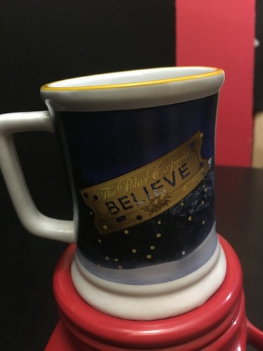 Weihnachten Der Polarexpress Kaffee Kakaotasse mit "Glaube" Ticket - Bild 3 von 6