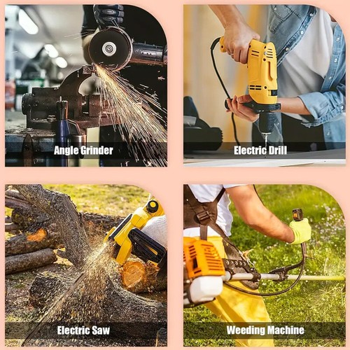 20/40/46/60pcs Electric Motor Carbon Brushes Replacement for Power Tool - Picture 5 of 14