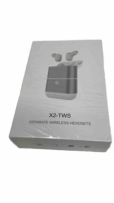 Sepárate Wireless Headsets X2 TWS Black Gray