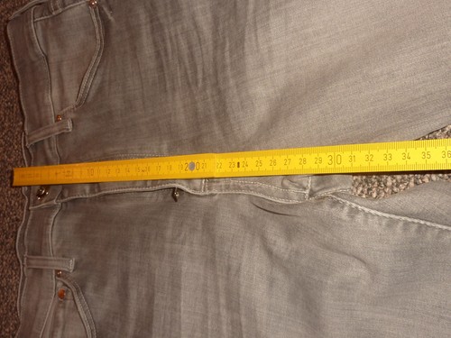 Shaping Jeans hellgrau Stretch Gr. M - wie neu - Bild 5 von 8