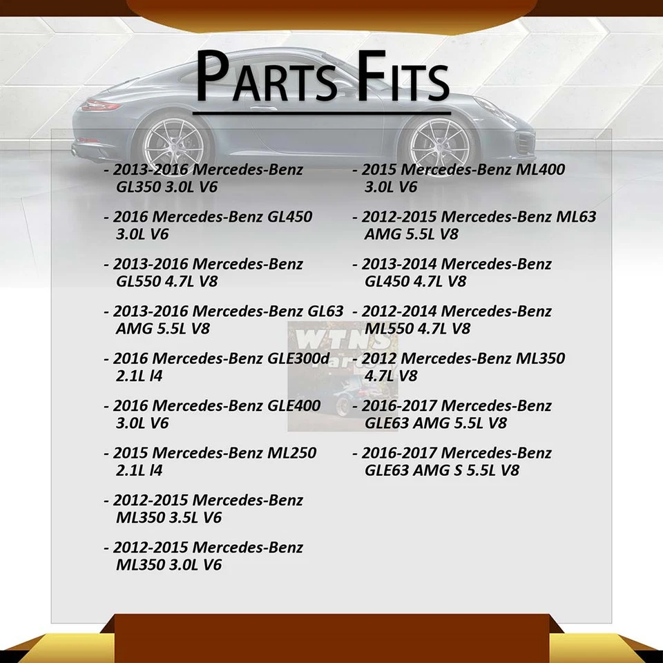 Front Inner Outer Tie Rod Ends 4PCS For Mercedes-Benz ML350 4.7L 2012 - Image 2 of 4