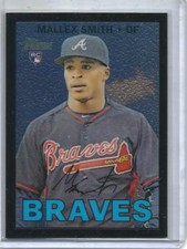 Mallex Smith 2016 Topps Heritage Black Refractor Rookie #50/67