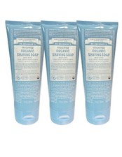Organic Shaving Soap Unscented 7 Oz Case of 3 By Dr.Bronner's