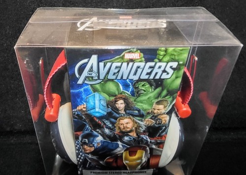 Marvel Avengers premium Stereo Headphones, Adjustable Headband 2012 - Picture 5 of 14