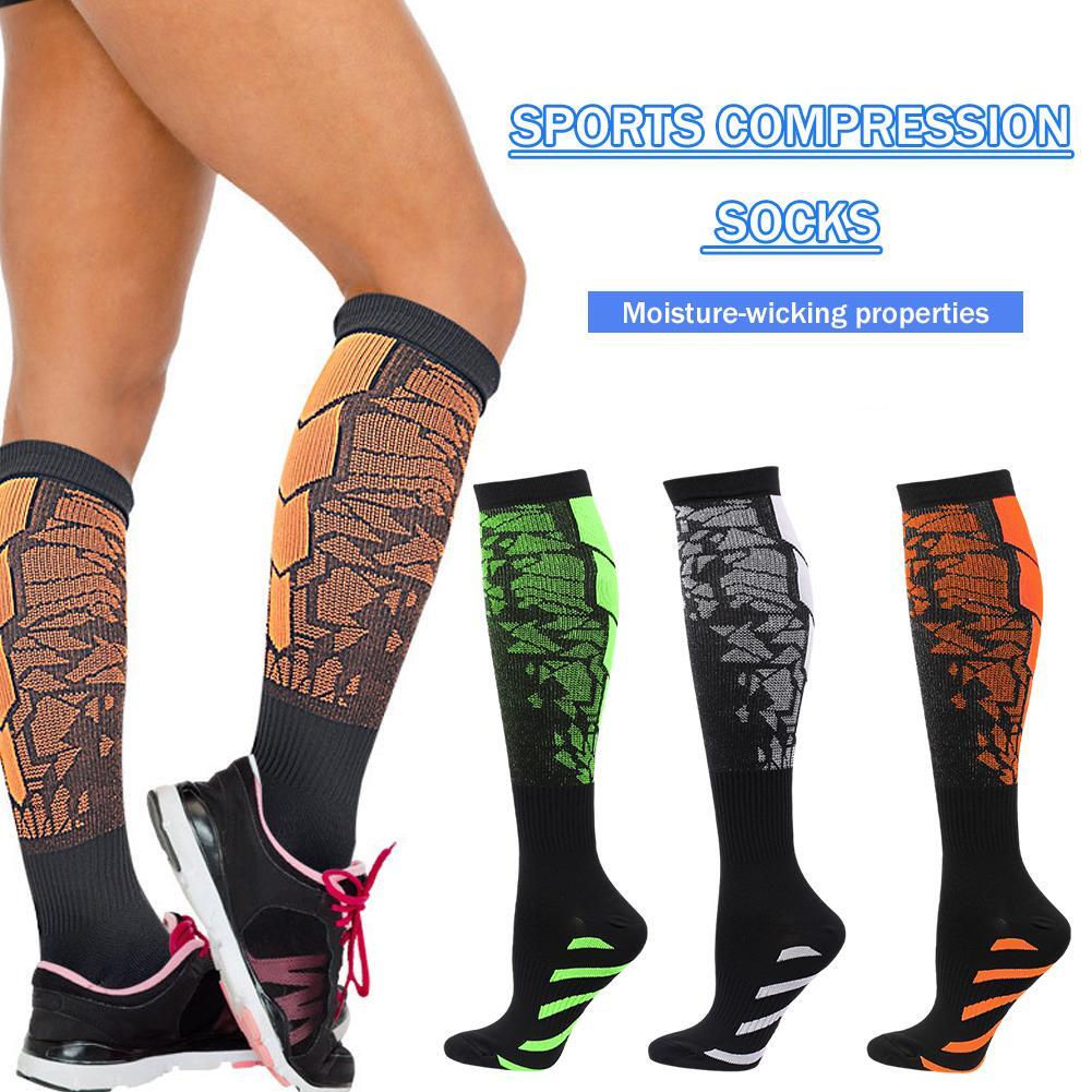 Compression Socks Graduated Crossfit Training Running Cycling Running Sock C7X2