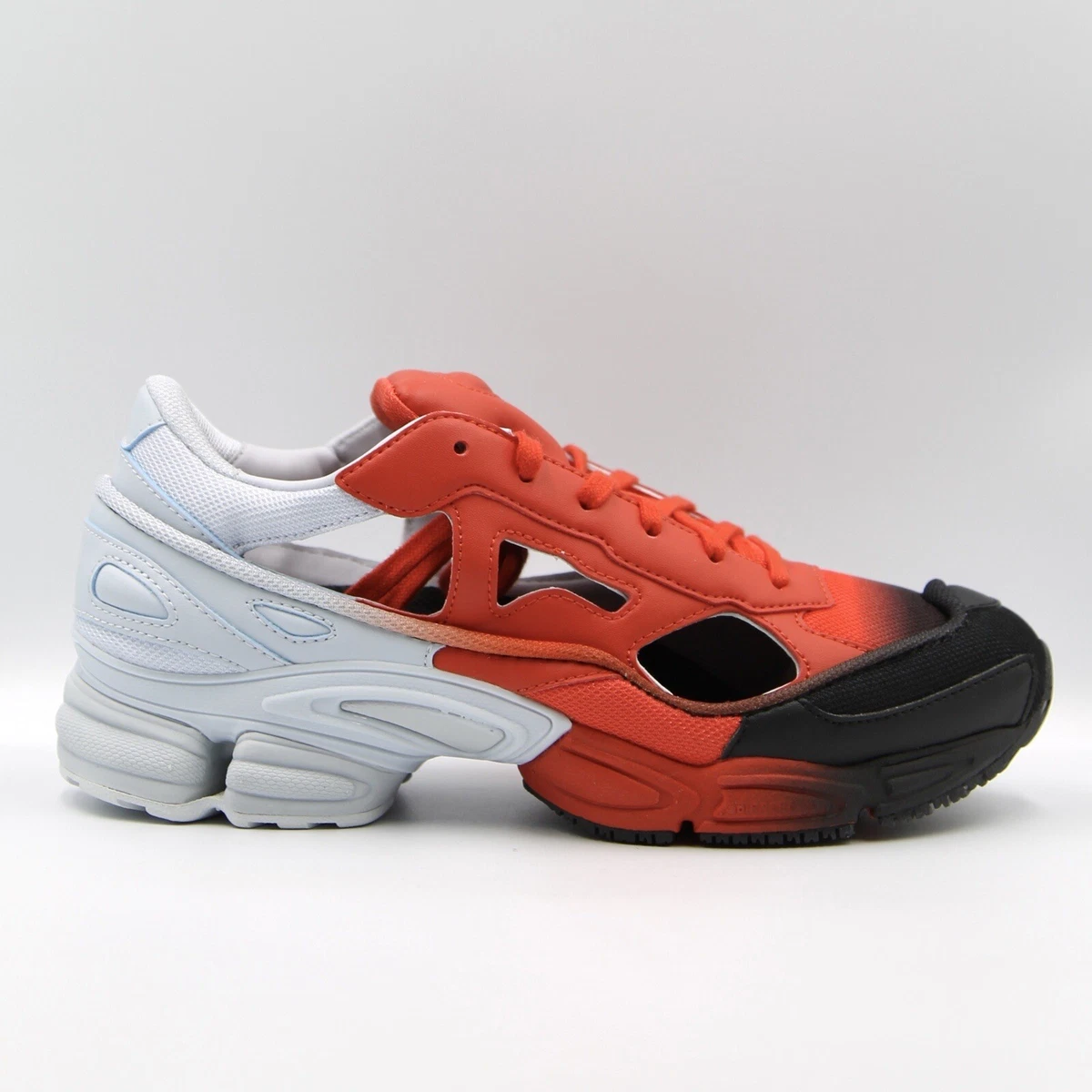 Adidas Raf Simons Ozweego Mens Size 7 8 Womens Sneakers Blue Red