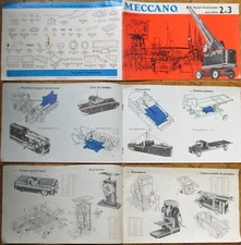 Meccano - 1960s French Mechanical Toy Magazine/Brochure/Booklet