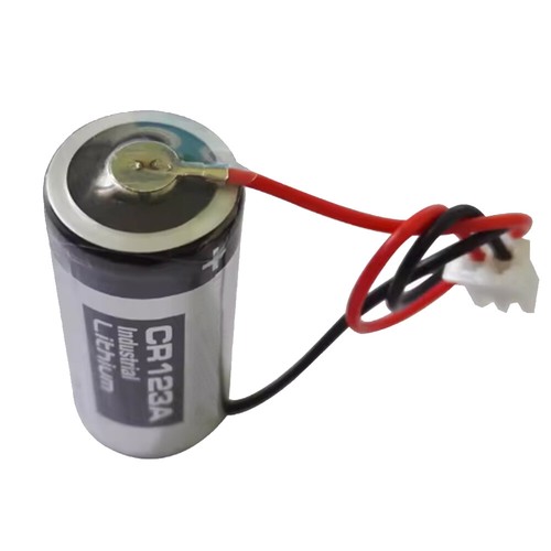 CR123A Battery 3V 1400mAh Non-rechargeable with White Plug - Bild 2 von 2