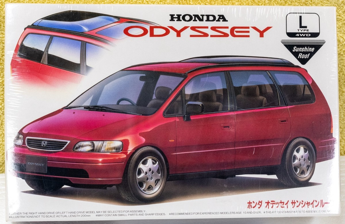 Fujimi 1994 Honda Odyssey Type L 4WD 1/24 Model Kit - No. 76 | eBay