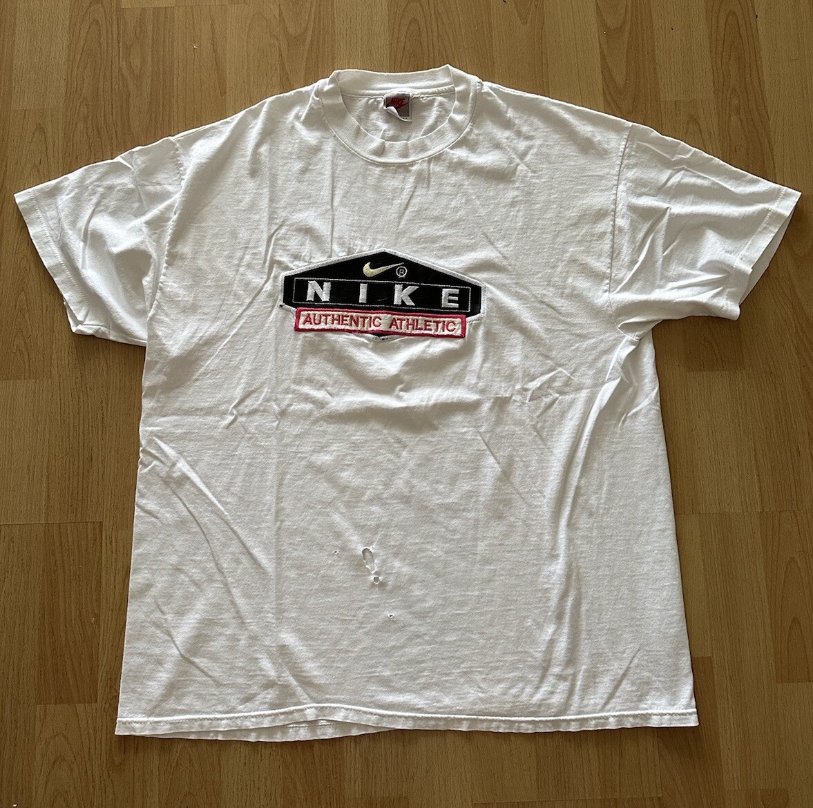 Vintage 90s Nike Air bootleg boot nike Sportswear T-Shirt sz XL