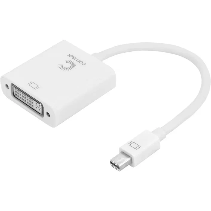 Comsol Male Mini DisplayPort to Female DVI-D Adaptor 20cm Monitor Projector TV - Image 3 of 4