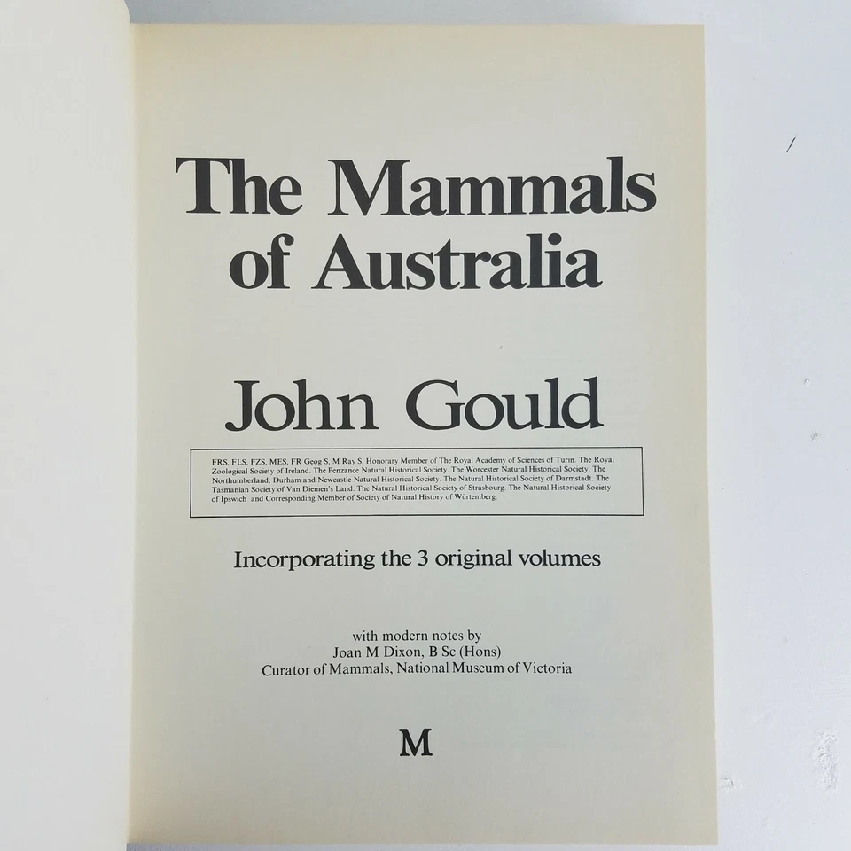 John Gould The Mammals of Australia with modern notes by Joan M. Dixon - Image 2 of 4