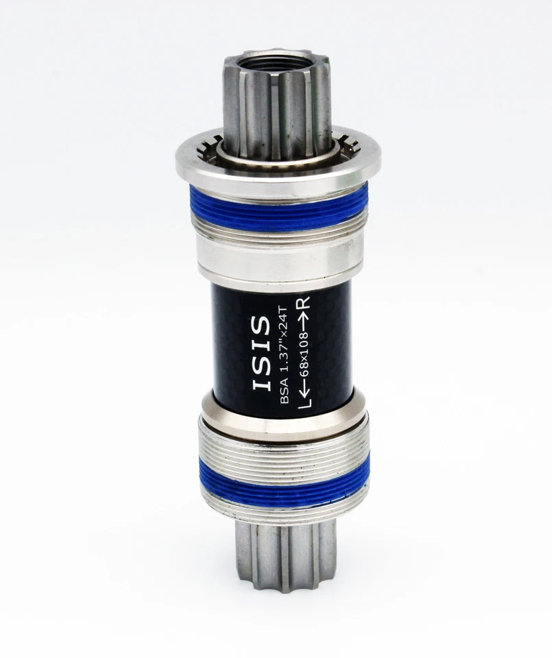 SwishTi Road MTB E-Bike Cycling Titanium Bottom Bracket 68x108mm ISIS Ceramic BB - Image 3 of 4