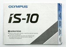 Olympus iS-10 - Original User Guide - Instruction Manual - Booklet