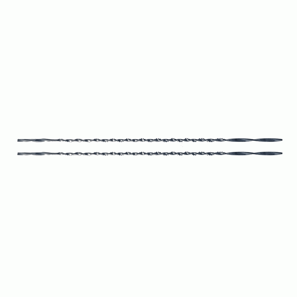 SET 2 LAME PER SEGHETTO SEGA TRAFORO TONDA VALEX LUNGHEZZA 130MM 30DENTI 1452825
