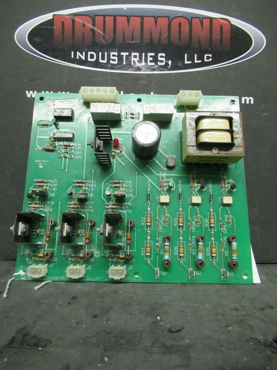 YORK CHILLER BOARD 031-01472-000 REV I SCR TRIGGER BOARD | eBay