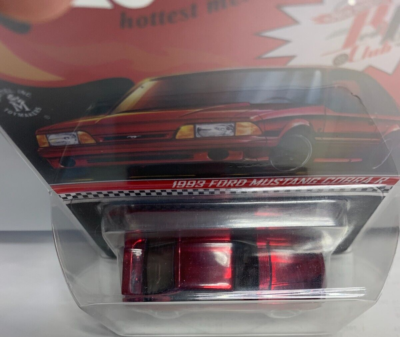 Hot Wheels 2022 Red Line Club Car RLC Spectraflame Red 1993 Ford