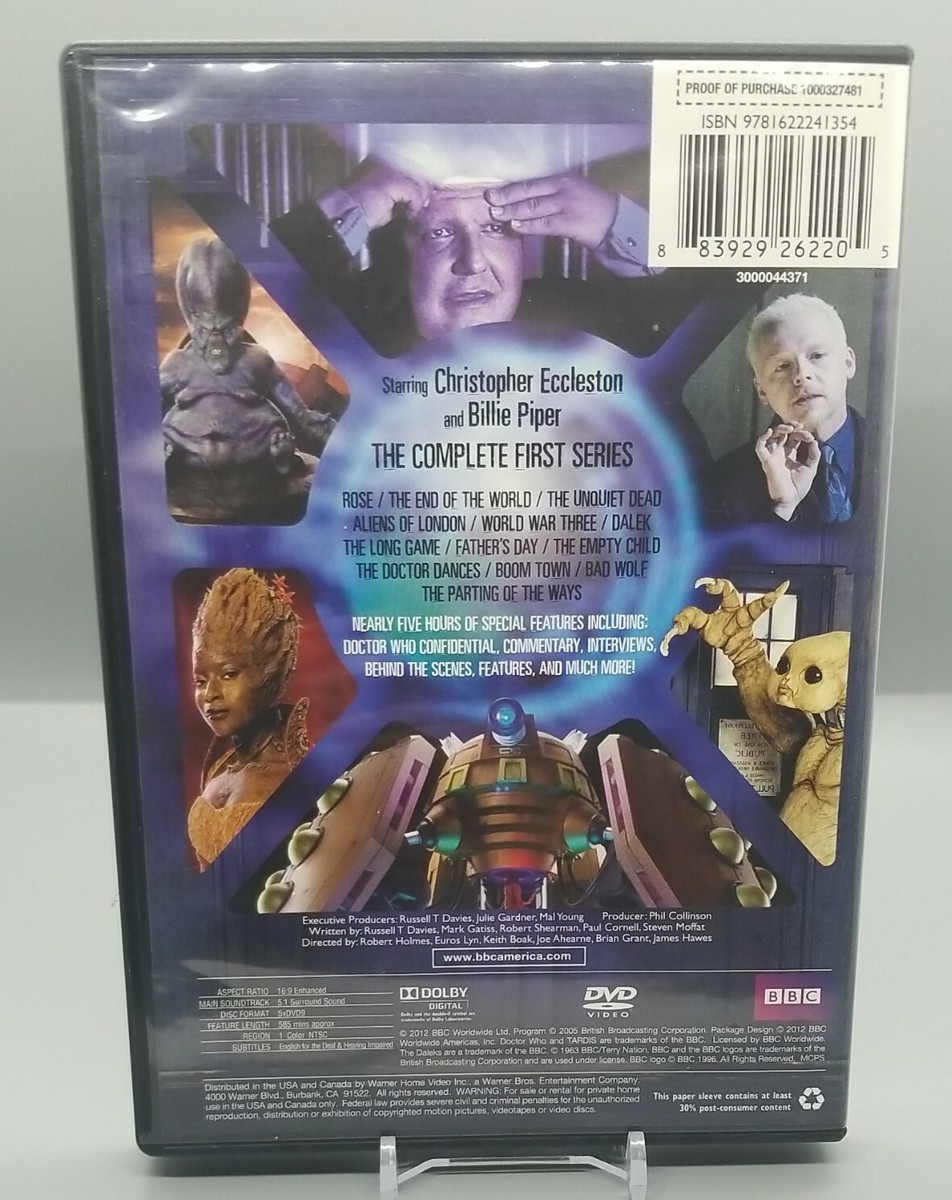 Doctor Who: The Complete First Series (DVD, 2005) ☆ *Buy 2 Get 1