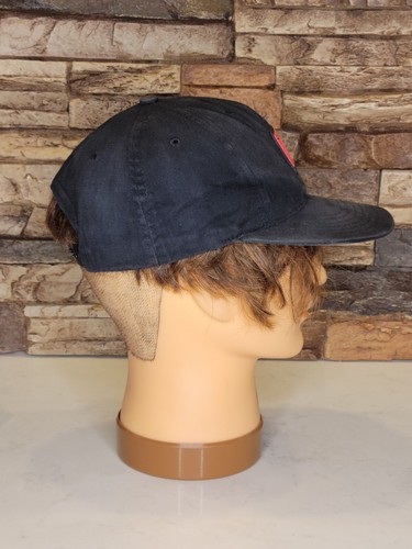 Vintage DKNY Rubberized Logo Snapback Hat Made in USA - Picture 3 of 7