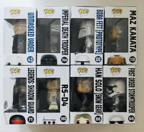 Funko Pop Star Wars Walgreens Exclusive Smugglers Bounty Lootcrate Target Lot - Picture 2 of 6