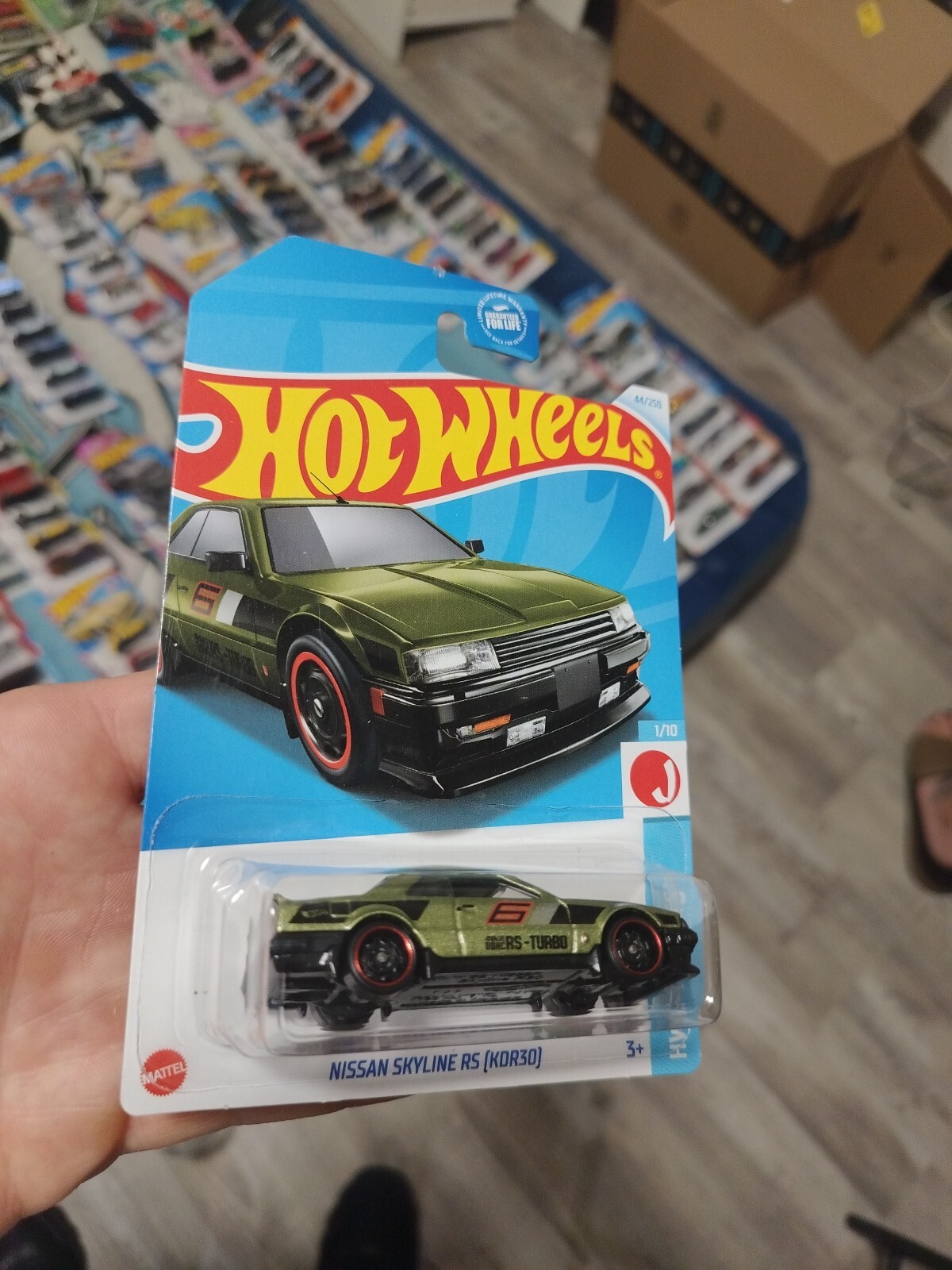 2024 Hot Wheels Mainline Nissan Skyline Rs [Kdr30] Green (44/250) Hw J-Imports