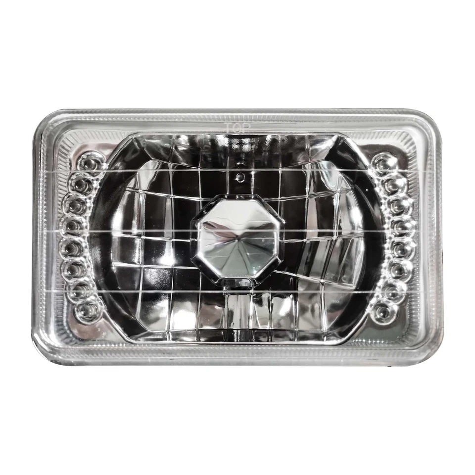 4PCS 4x6" inch Square LED Headlights Cold White For 1980-1988 Oldsmobile Cutlass - Image 2 of 4