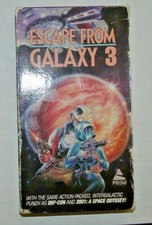 ESCAPE FROM GALAXY 3 VHS