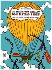 3090.Ingenious native Don Matias Perez.Aerostatic Poster.Air Balloon Decor Art