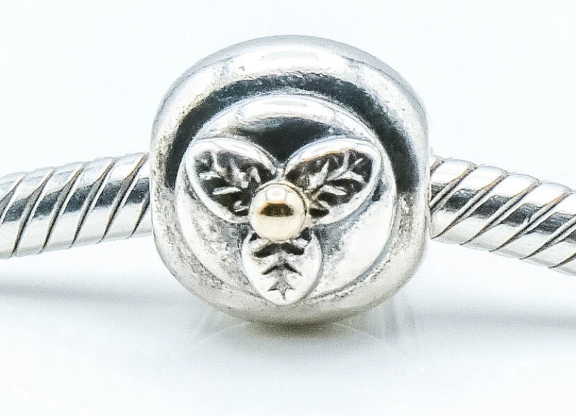 Pandora Cupcake Charm 14K Gold and Silver 925 ALE 790417 | eBay