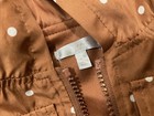 Girls Lightweight Jacket Coat Tahari Size 2T Pockets Brown Polka Dots Hooded — photo 2