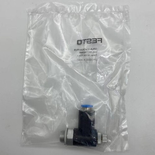 Festo Valvola Di Ritegno A Farfalla GRLA 1/8 QS 6 RS D Flusso Control 197581 - Foto 5