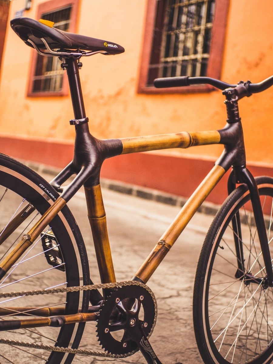 Bamboocycles Insurgentes 700x28 bamboo & carbon fiber Single