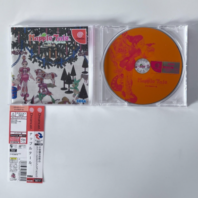 DC Napple Tale Arsia in Daydream Spine Manual RPG SEGA Dreamcast