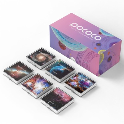 POCOCO Gorgeous Nebula Series Galaxy Star Projector Night Light Discs: Realis...