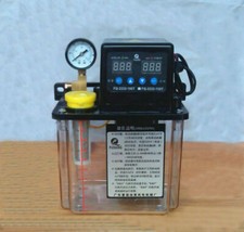 2er Pack Elektrischer Schmieröler Automatische Pumpe Digital Dual Display Pumpe 1,5L