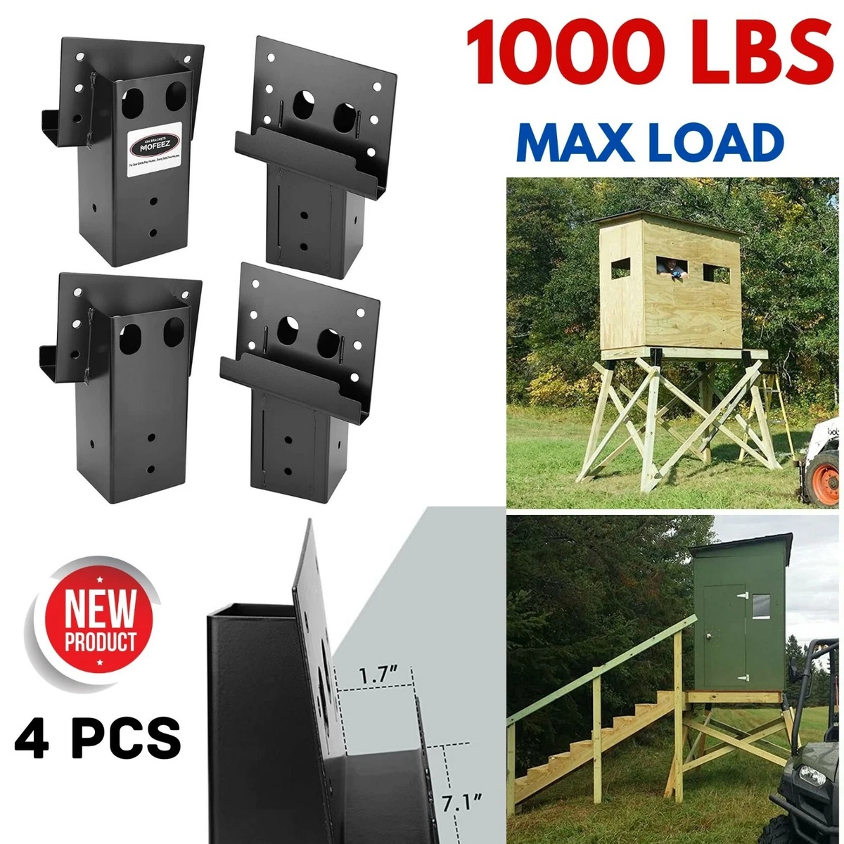 Elevator Brackets For Your Deer Blind Explained, 59 OFF