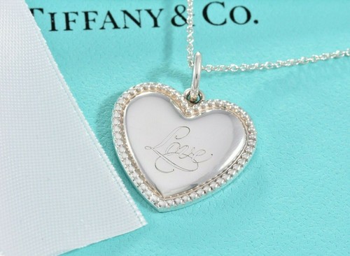 Tiffany \u0026 Co Silver Heart Love 