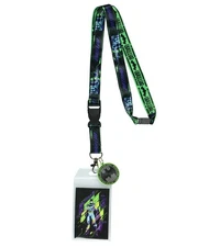 DC Comics Batman Lanyard Futuristic Tech Breakaway ID Badge Holder