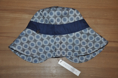 Bucket Hat Hut Sommer Sommerhut v. Coccinelle made in Italy Gr.M NEU !!!