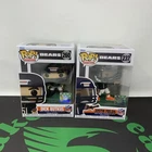 Funko Pop! NFL Chicago Bears Lot Dick Butkus Justin Fields Vinyl Blue Jersey