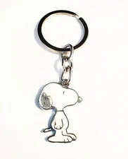SNOOPY KEYCHAIN CHARM KEY RING PEANUT BAG CHARM PURSE JEANS BELT LOOP DOG COLLAR