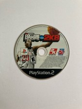 College Hoops 2K8 (Sony PlayStation 2, 2007) Disc Only Authentic Basketball Game
