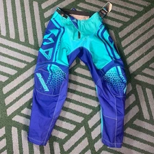 Answer Racing ANSR Syncron Motocross Pants Blue/Cyan Mens 28 SKU #240