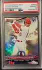 SHOHEI OHTANI ANGELS DODGERS MVP 2018 BOWMAN'S BEST POWER PRODUCER ROOKIE PSA 10