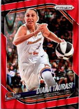 2025 Diana Taurasi Panini Prizm WNBA - Red Seismic Prizm /249 7 NM