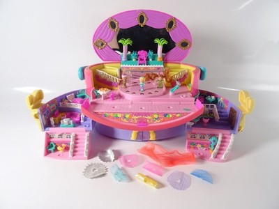 Vintage Bluebird Polly Pocket Happening Hair & Hatbox Spielset leuchtet (19849)