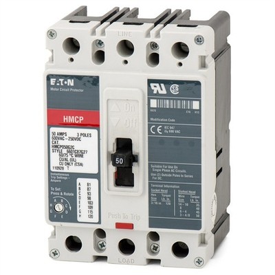 NIB - Eaton - HMCP050K2C - Eaton 50A Motor Circuit Protector